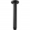 Aurora 180mm Round Ceiling Arm - Matt Black