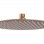 Aurora 250mm Round Ultraslim Showerhead - Brushed Bronze