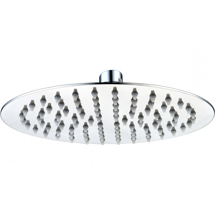 Aurora 250mm Round Ultraslim Showerhead - Chrome