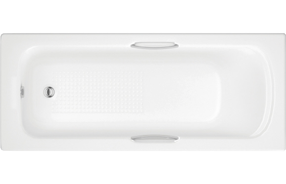 Baltimore Gripped 1500x700x550mm 0TH Bath w/Legs