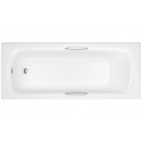Granada II Single End Twin Grip Textured Base 8mm 1700x700x510mm 2TH Bath