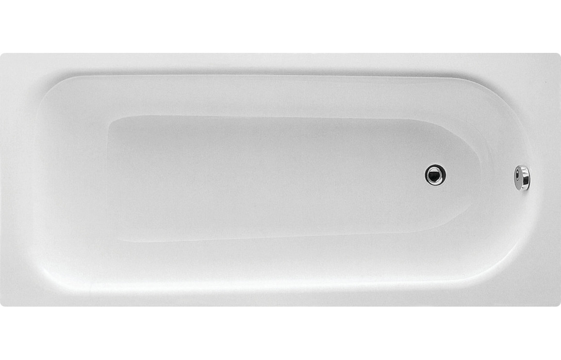Eurowa Steel Single End 1700x700x500mm 2TH Bath w/Legs Eurowa Steel Single End 1700x700x500mm 2TH Bath w/Legs