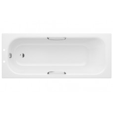 Steel Single End 1700x700x500mm 2TH Bath with Grips & Anti-slip