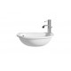 Space Saver 490x355mm 1TH Semi Recessed Basin