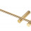 Bertini Toilet Roll Holder - Brushed Brass
