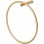 Bertini Towel Ring - Brushed Brass