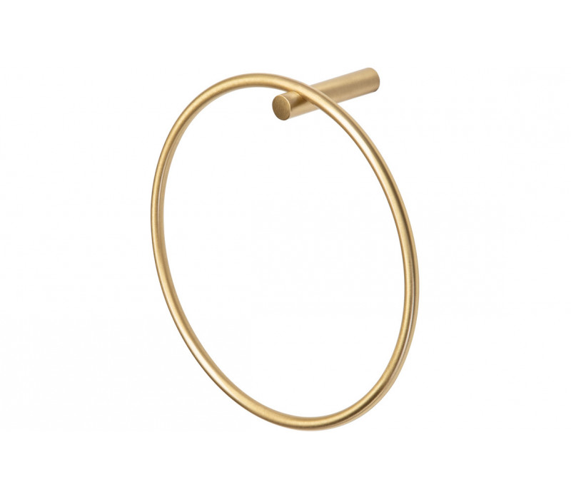 Bertini Towel Ring - Brushed Brass Bertini Towel Ring - Brushed Brass