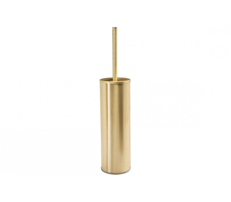 Bertini Wall Mounted Toilet Brush Holder - Brushed Brass