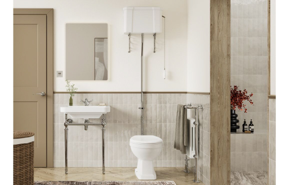 Celine 610mm 1TH Console Basin - Chrome