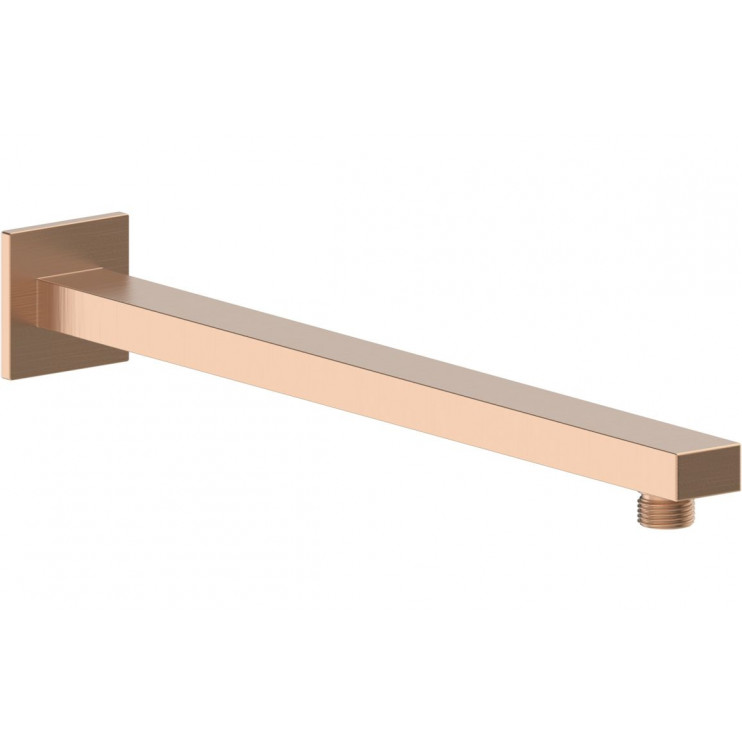 Cosmic 350mm Square Shower Arm - Brushed Bronze