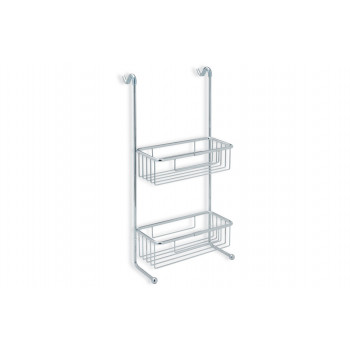 Melato 2-Tier Shower Caddy - Chrome Melato 2-Tier Shower Caddy - Chrome