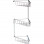 Elena 3-Tier Corner Shower Caddy - Chrome