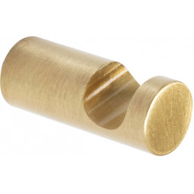 Bertini Robe Hook - Brushed Brass Bertini Robe Hook - Brushed Brass
