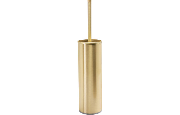 Bertini Wall Mounted Toilet Brush Holder - Brushed Brass