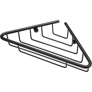 Elena 1-Tier Corner Shower Caddy - Black Elena 1-Tier Corner Shower Caddy - Black