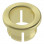 Overflow Ring - Brushed Brass
