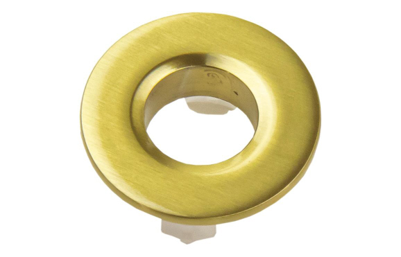 Overflow Ring - Brushed Brass