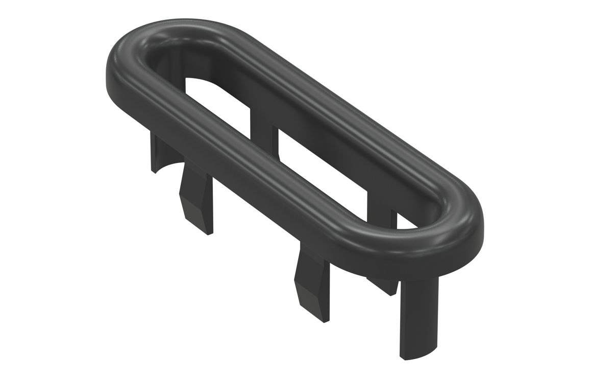 Overflow Ring for Resin Basins - Matt Black Overflow Ring for Resin Basins - Matt Black