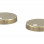 Sherbourne Toilet Seat Cover Caps - Brushed Brass