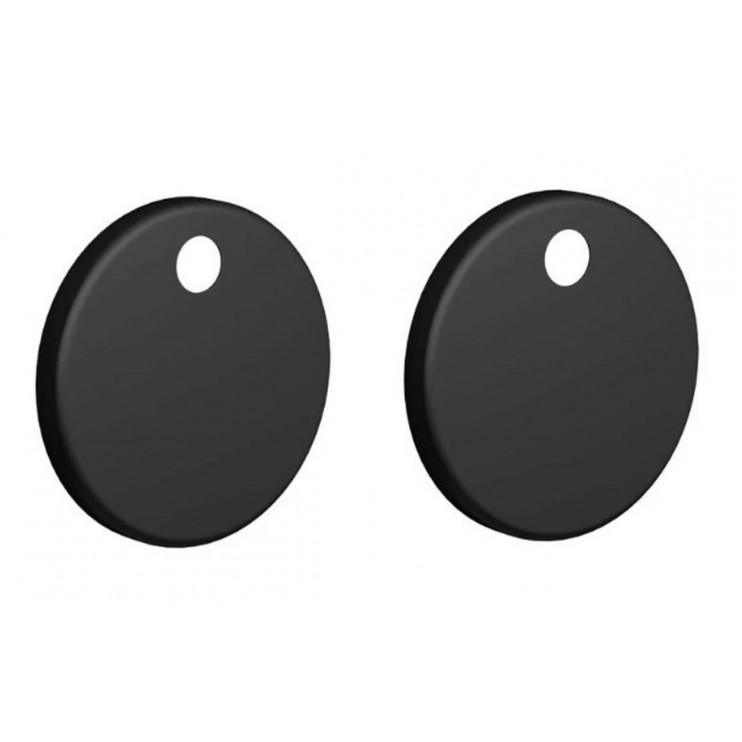 Toilet Seat Cover Caps - Matt Black