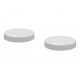 Sherbourne Toilet Seat Cover Caps - White