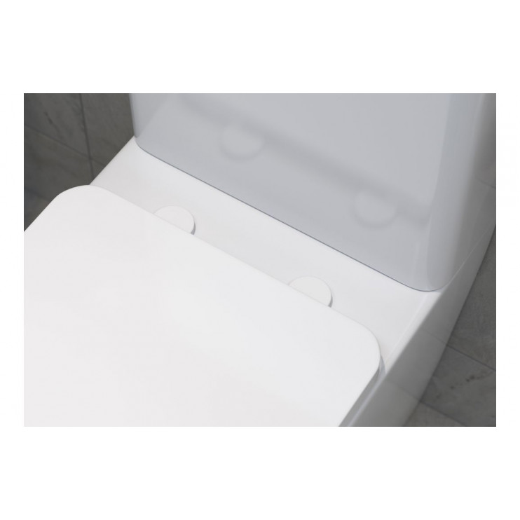 Toilet Seat Cover Caps - White