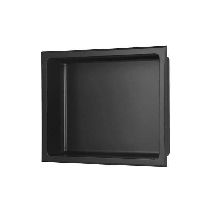 305x360mm Bathroom Niche - Matt Black 305x360mm Bathroom Niche - Matt Black