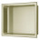 305x360mm Bathroom Niche - Brushed Brass