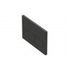 Rectangle Push Button Flushplate - Black
