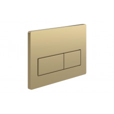 Rectangle Push Button Flushplate - Brushed Bronze Rectangle Push Button Flushplate - Brushed Bronze