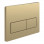 Rectangle Push Button Flushplate - Brushed Bronze