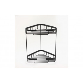 Nina 2-Tier Storage Basket - Black