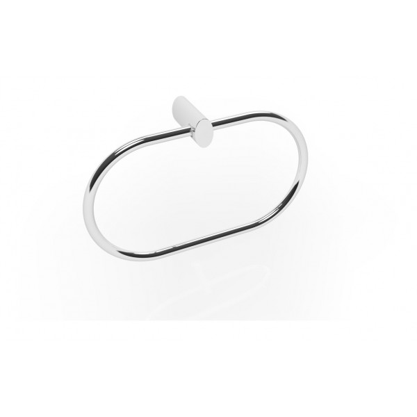 Ronde Towel Ring - Chrome