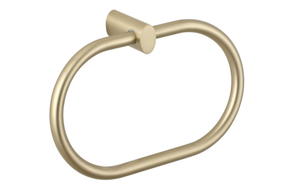 Ronde Towel Ring - Brushed Brass
