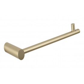 Ronde Toilet Roll Holder - Brushed Brass