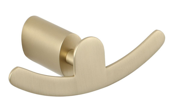 Ronde Robe Hook - Brushed Brass