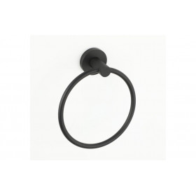 Asta Towel Ring - Black