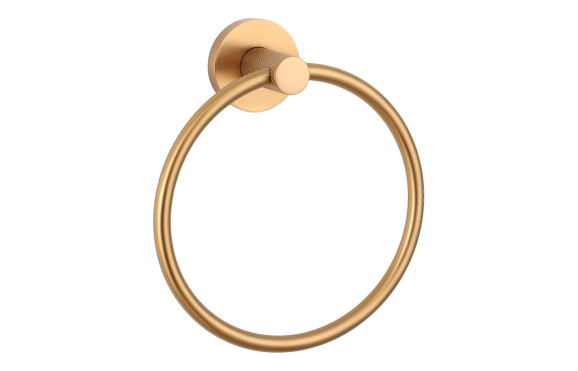Asta Towel Ring - Brushed Bronze