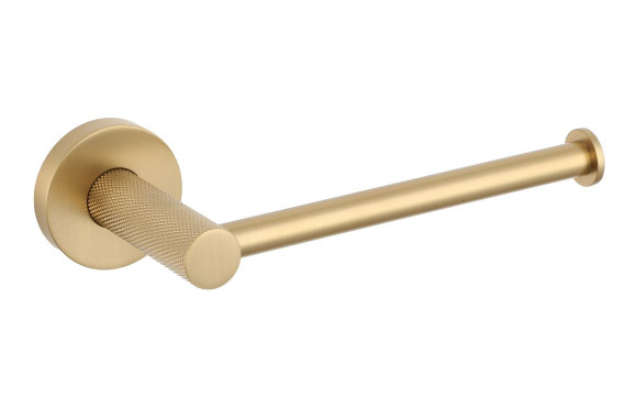 Asta Toilet Roll Holder - Brushed Brass