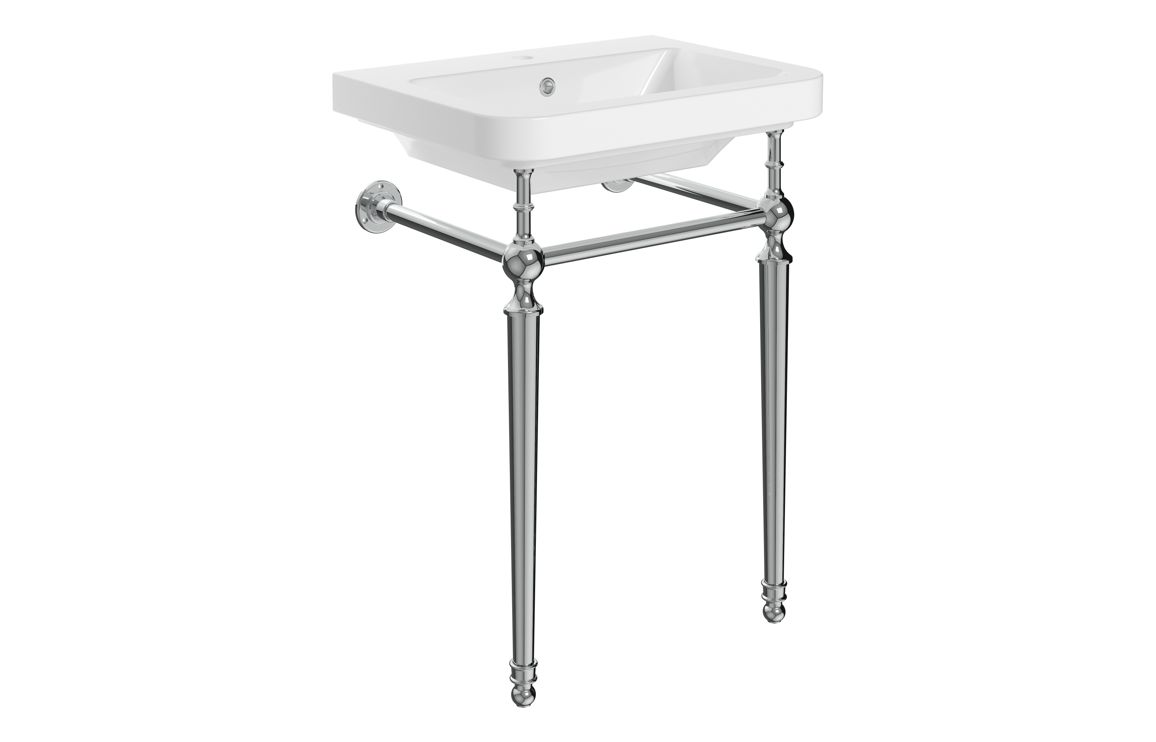 Celine 610mm 1TH Console Basin - Chrome