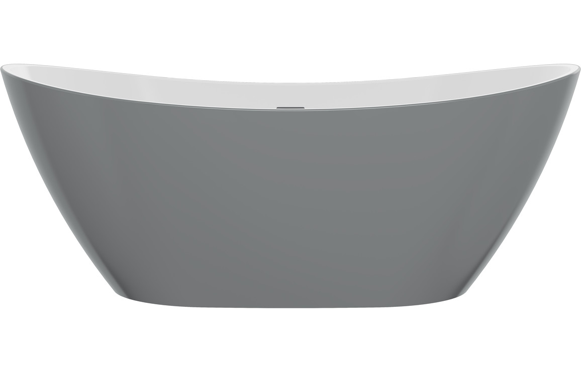 Belmont Freestanding 1700x780x690mm Bath - Grey Belmont Freestanding 1700x780x690mm Bath - Grey