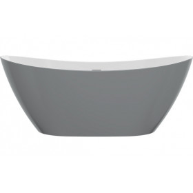 Belmont Freestanding 1700x780x690mm Bath - Grey