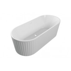Striata Fluted Freestanding 1700x750x570mm 0TH Bath Striata Fluted Freestanding 1700x750x570mm 0TH Bath