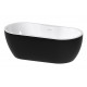 Freestanding 1650x745x580mm 0TH Bath - Gloss Black