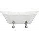 Fareham Freestanding 1760x710x775mm 0TH Bath w/Feet