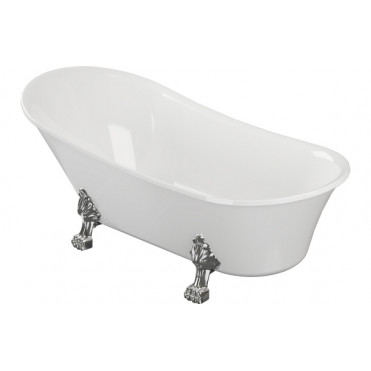 Tiverton Freestanding 1620x700x770mm 0TH Bath w/Feet