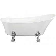 Tiverton Freestanding 1620x700x770mm 0TH Bath w/Feet Tiverton Freestanding 1620x700x770mm 0TH Bath w/Feet