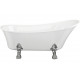 Tiverton Freestanding 1620x700x770mm 0TH Bath w/Feet