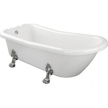 Bayswater Freestanding 1530x670x760mm 2TH Bath w/Feet