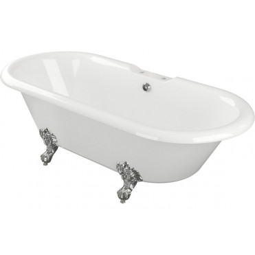 Richmond Freestanding 1690x740x620mm 2TH Bath w/Feet - White